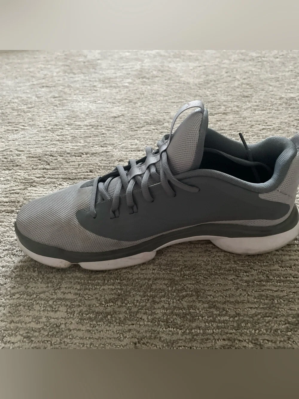 Nike Air Jordan Impact TR 854289-004 Gray Red Athletic Sneaker Shoes Men Size 12